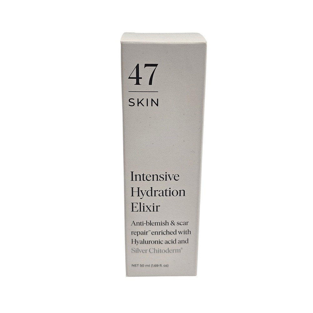 47‎ Skin Intensive Hydration Elixir 50ml Anti-Blemish Scar Repair Chitoderm NEW